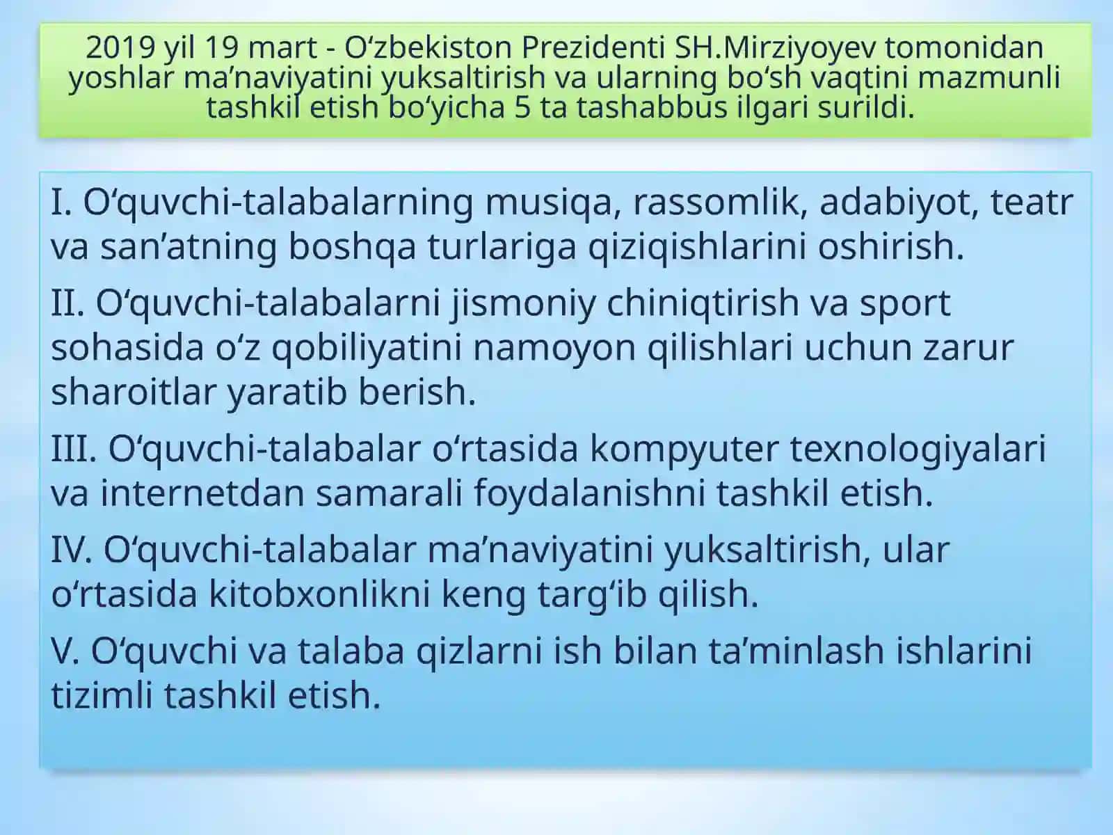 9 KADRLAR TAYYORLASH VA TA’LIM SOHASINI ISLOH QILISH 4