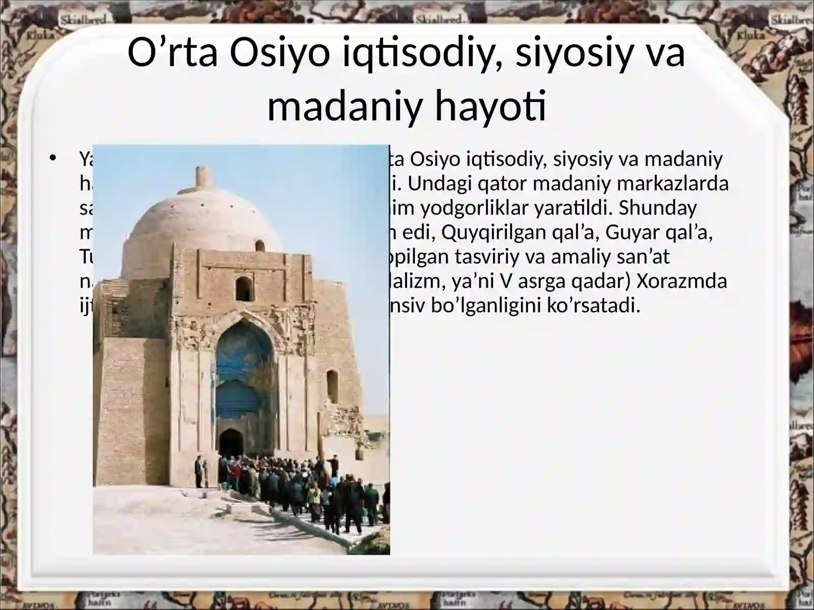 O`rta Osiyo san'ati 4