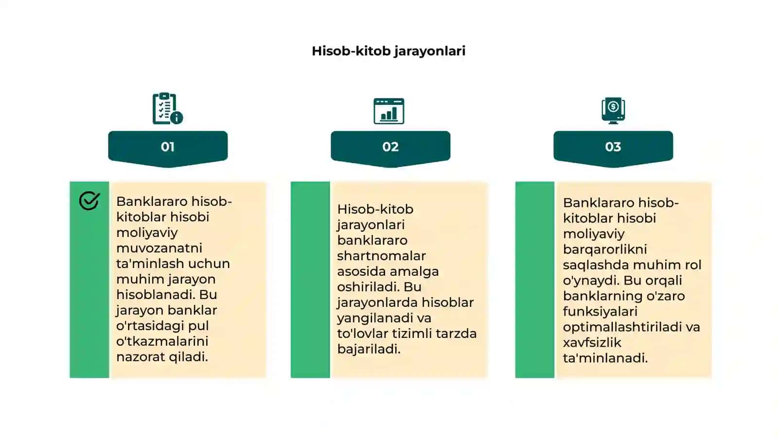 Banklararo hisob-kitoblar hisobi 4