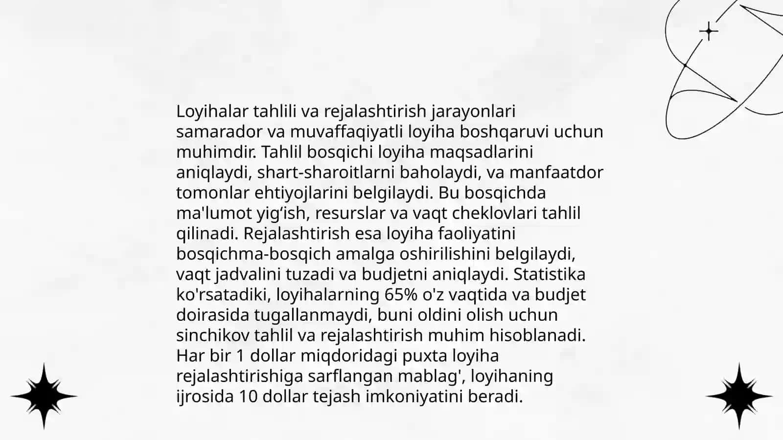 Axborot texnologiyalari loyihalarini boshqarish 4