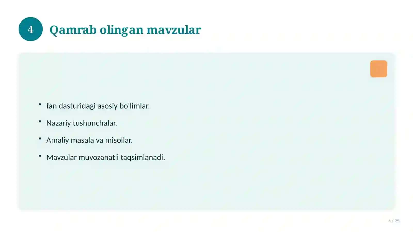 KELAJAK MARKAZI DIREKTORI LAVOZIMI UCHUN KIRISH TESTLARI 2026 4