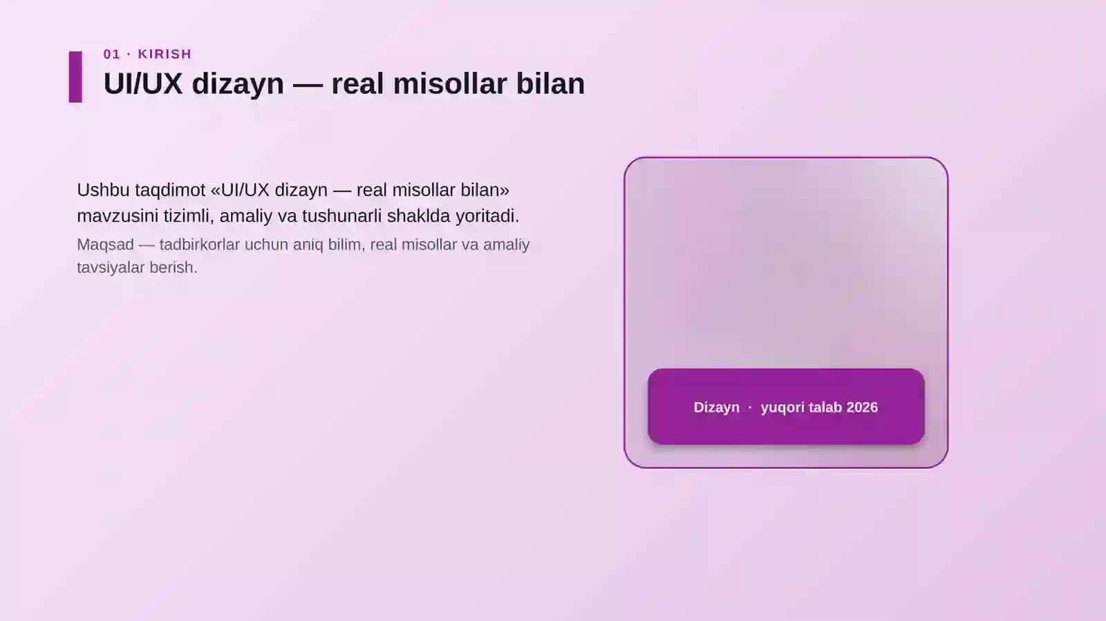 UI/UX dizayn — real misollar bilan 4