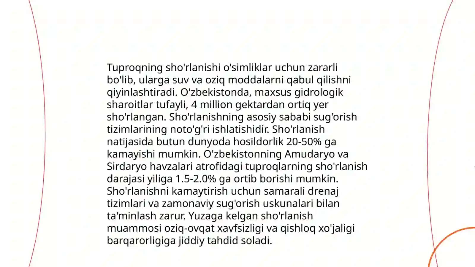 Tuproq strukturasining yòqotilishi va tiklanishi 4