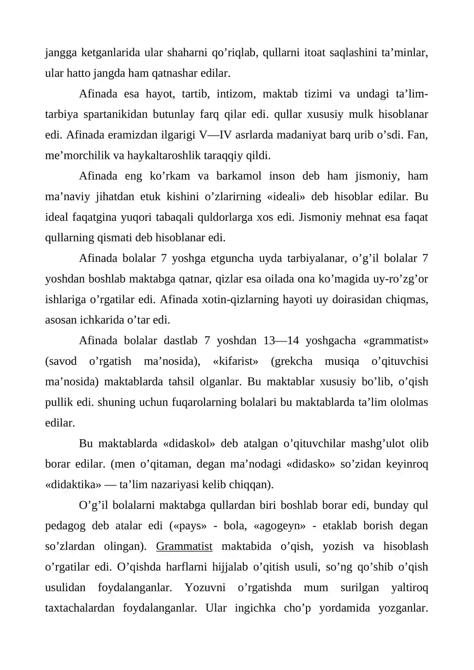 JAHON PEDAGOGIKA FANINI RIVOJLANISH TARIXI 4