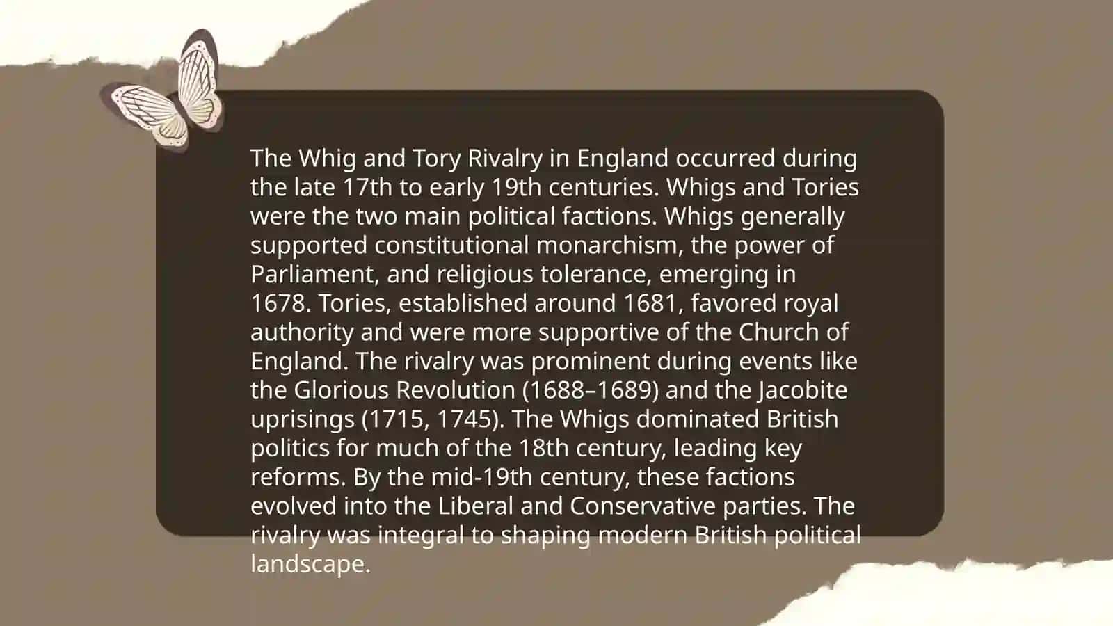 Foundation of political parties of Great Britain 4