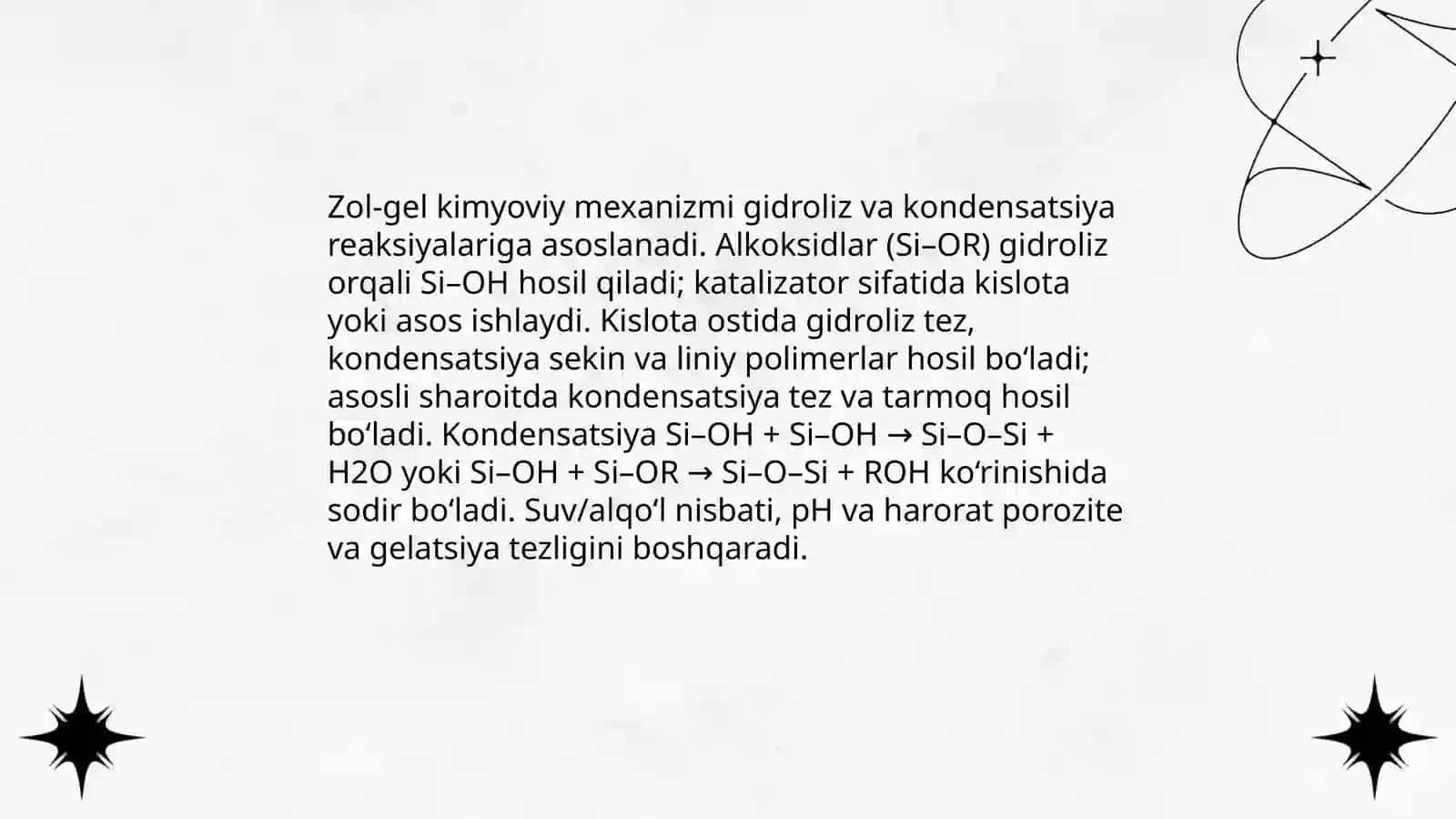 Zol-gel jarayoni 4