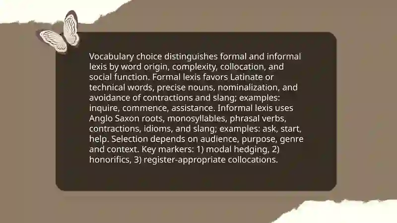 formal and informal writing 4