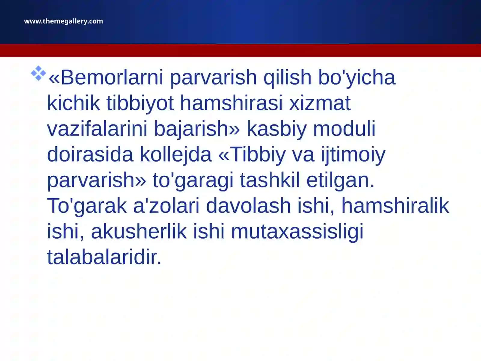 Hamshiralik ishi nazariyasi va amaliyoti (1-variant) 4