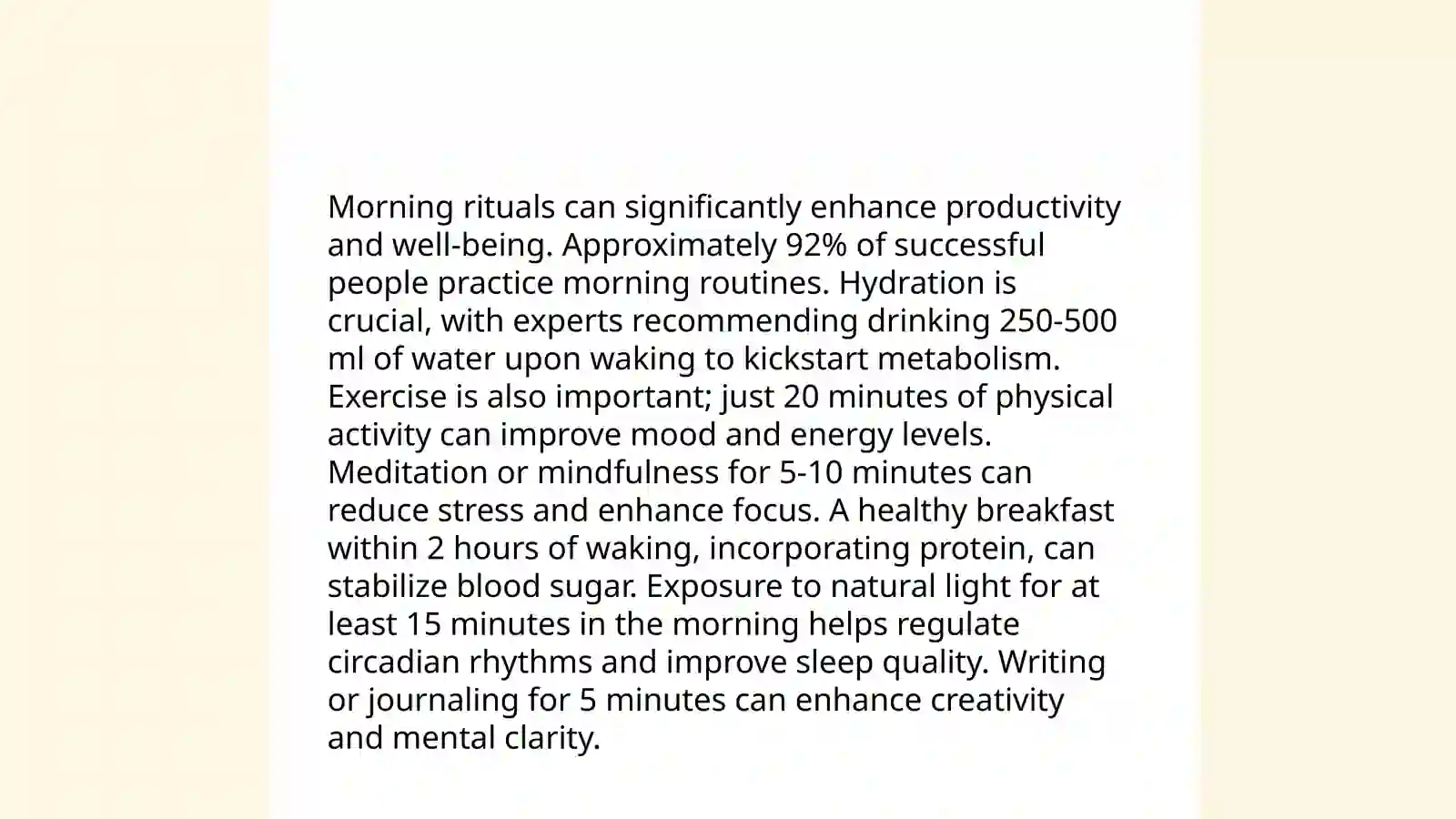 Expressing habit 4