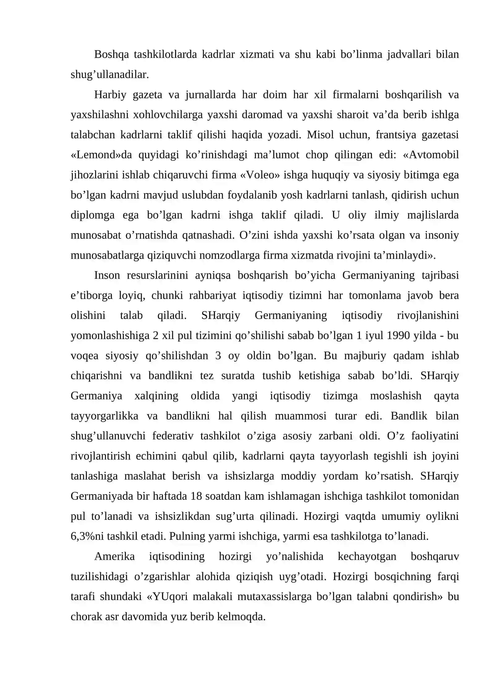 Insоn rеsurslаridаn fоydаlаnishning chеt el dаvlаtlаr tаjribаsi 4