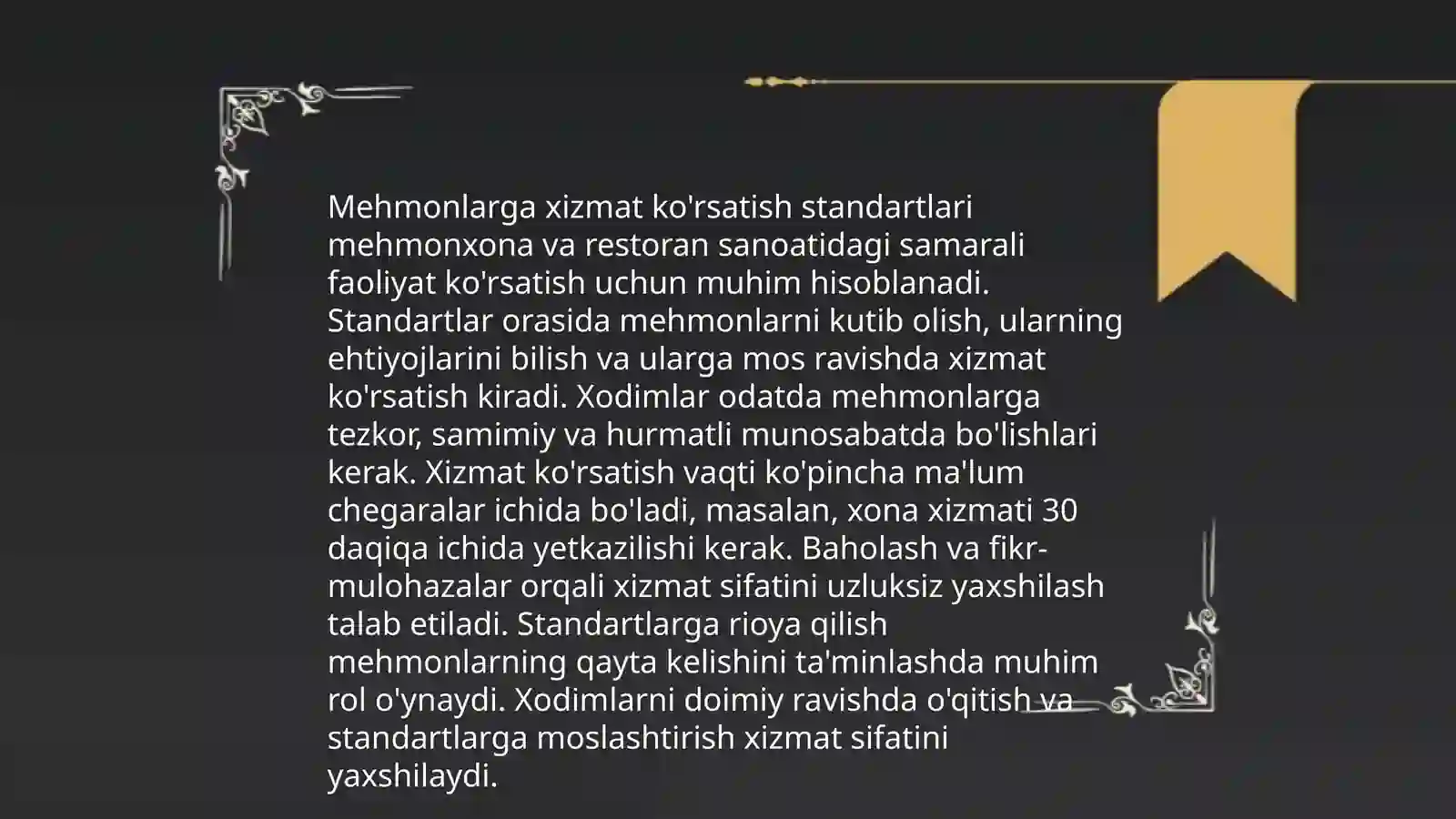 Mehmonxona boshqaruvi 4