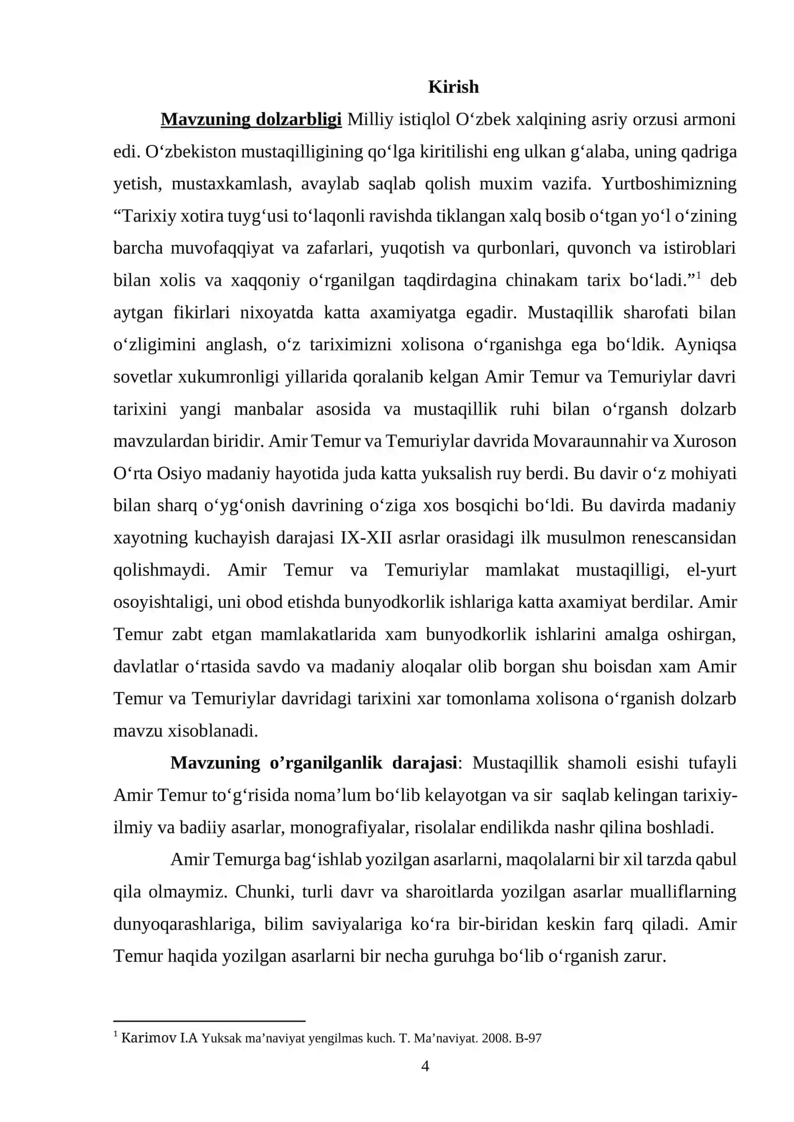 Amir Temur davlatining tashkil topishi 4