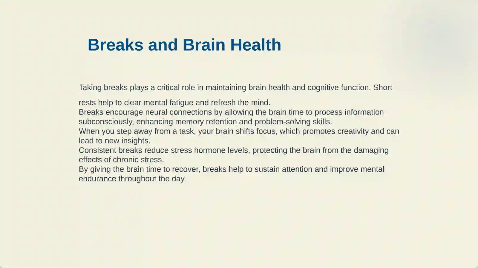 I COULD DO WITH A BREAK 4