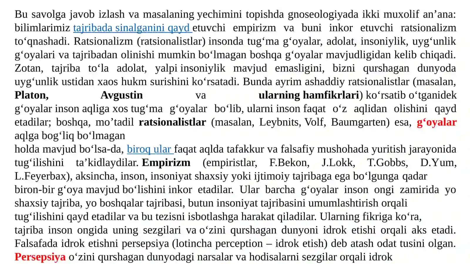 Bilish falsafasi (Gnoseologiya) 4