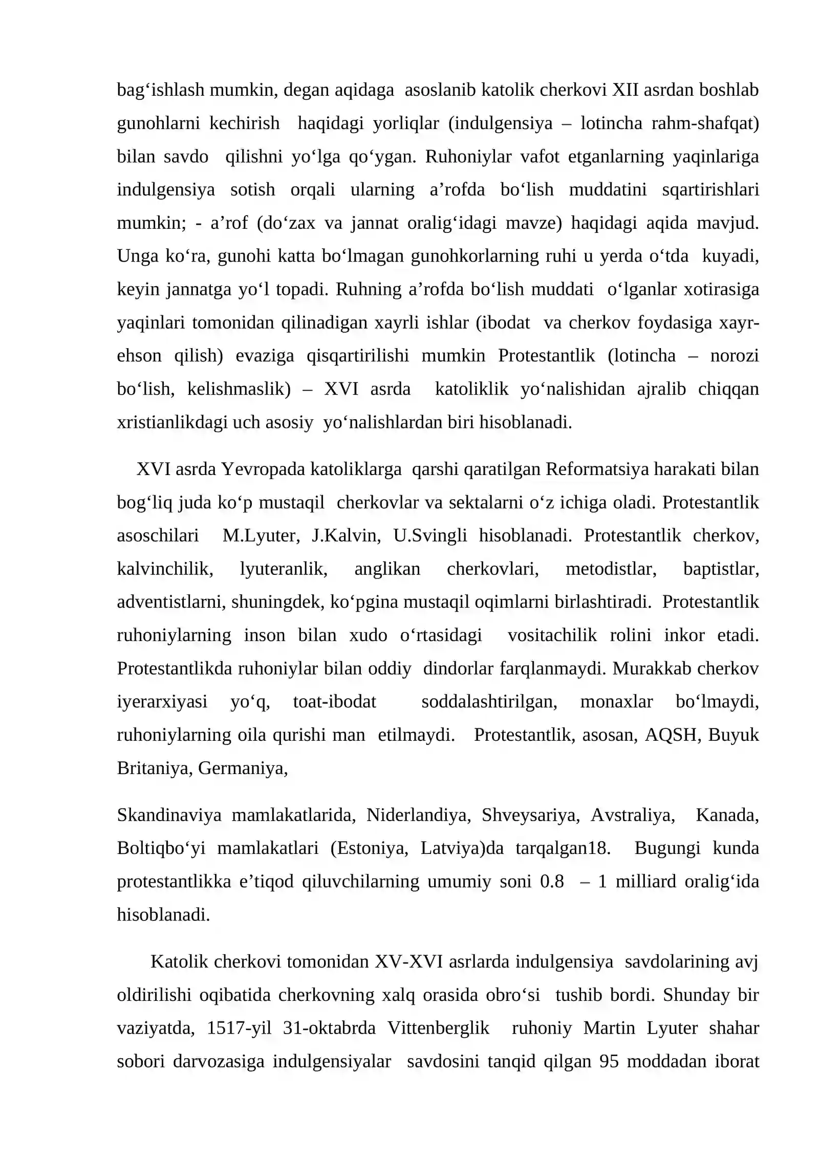 XVI-XVII asrlarda Katolik cherkovi 4