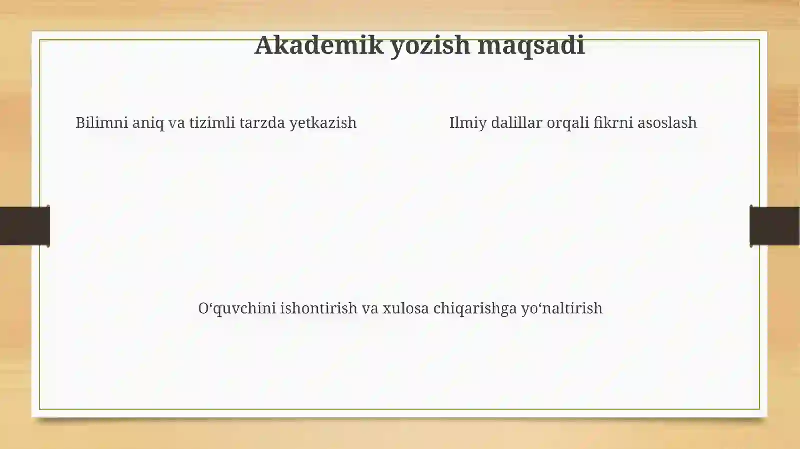 Akademik yozish 4