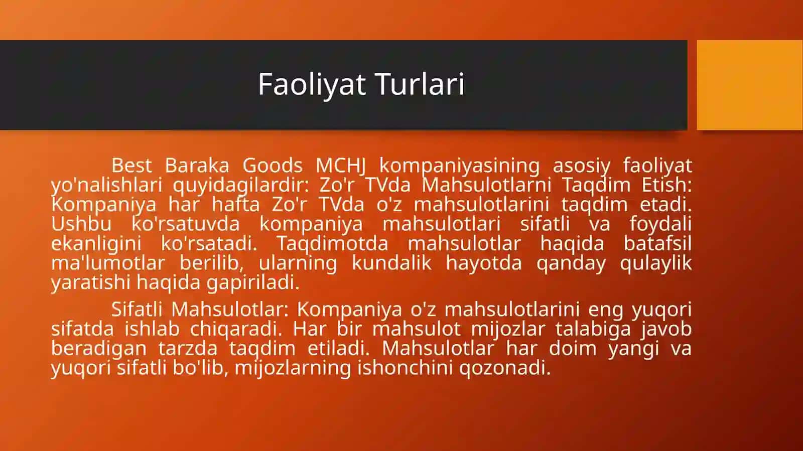 Xalqaro hamkorlik va reklama 4