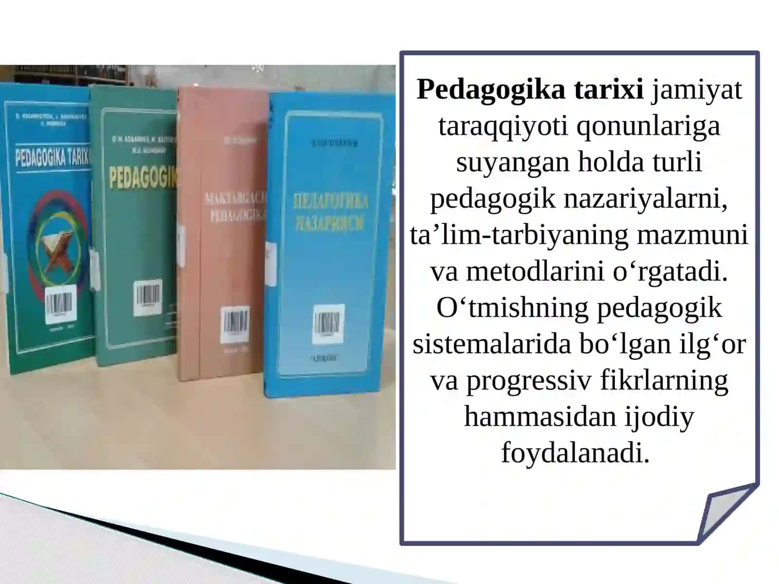 Eng qadimgi davrlarda VII-XIV asrgacha ta'lim tarbiya va pedagogik qarashlar fikrlar 4