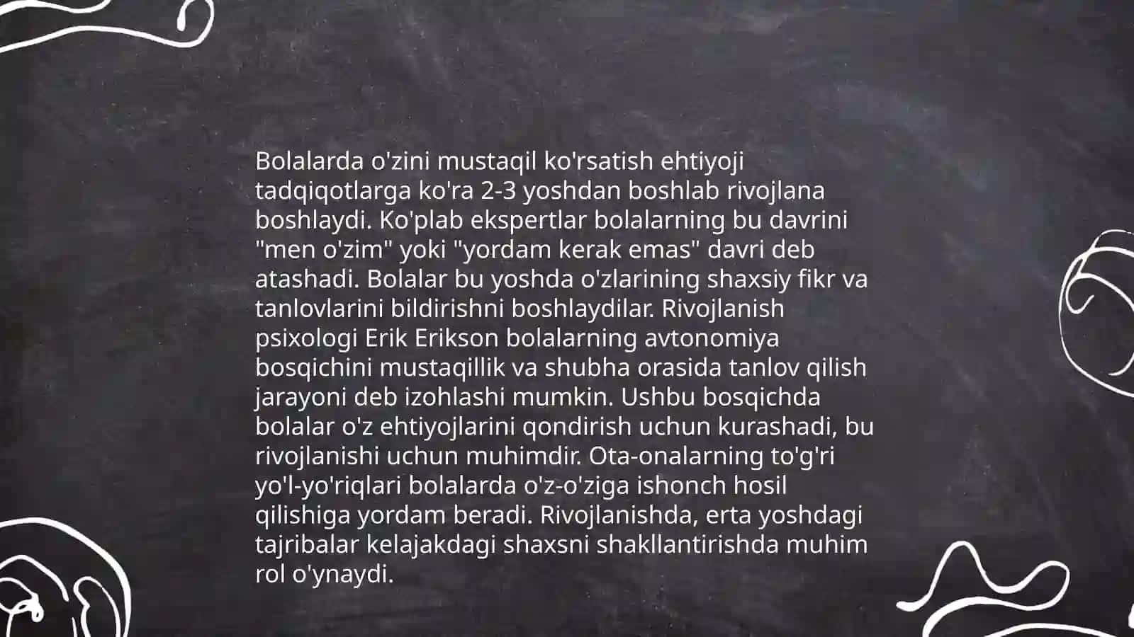 Uch yosh inqirozi 4