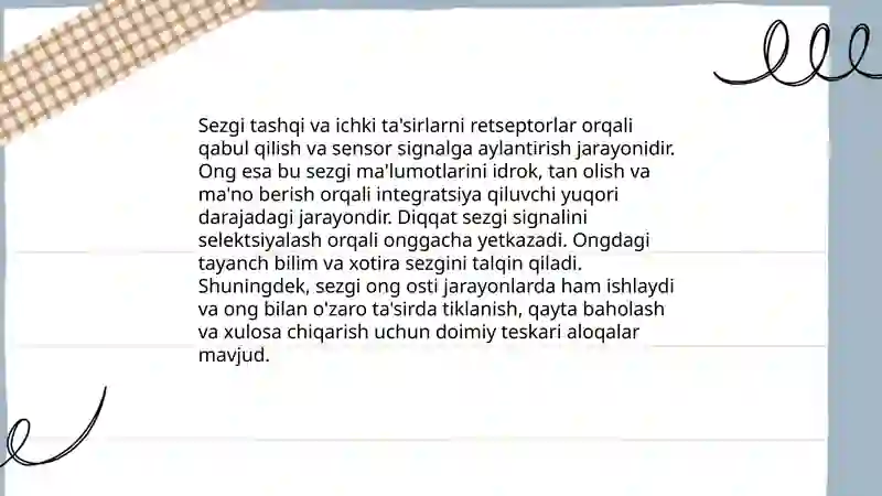 Sezgi 4