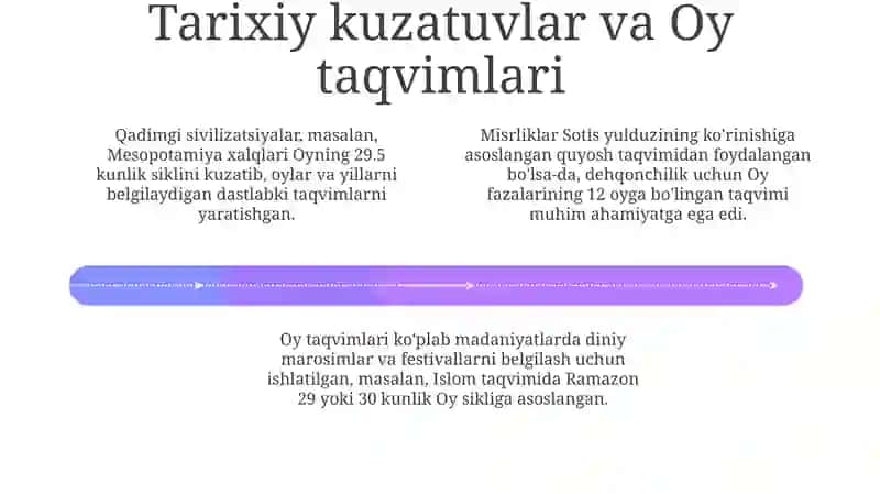 Zodiak yulduz turkumlarini oʻrganishda Oyning vizual koʻrinma harakatlaridan foydalanish 4