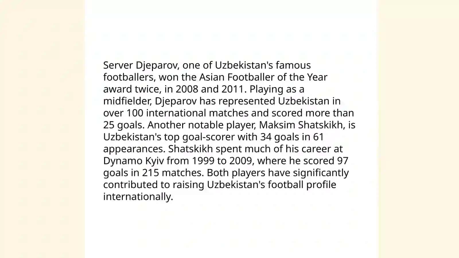 Oʻzbek Fudbolchilari Dadaboyev Abdujabbor 4