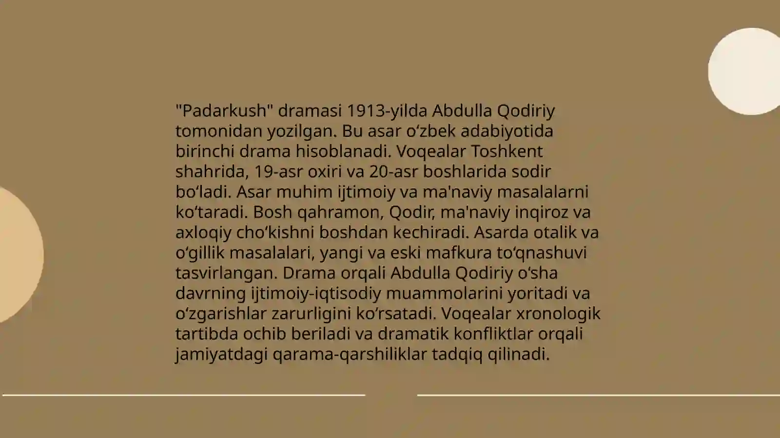 Behbudiy "Padarkush" dramasi 4