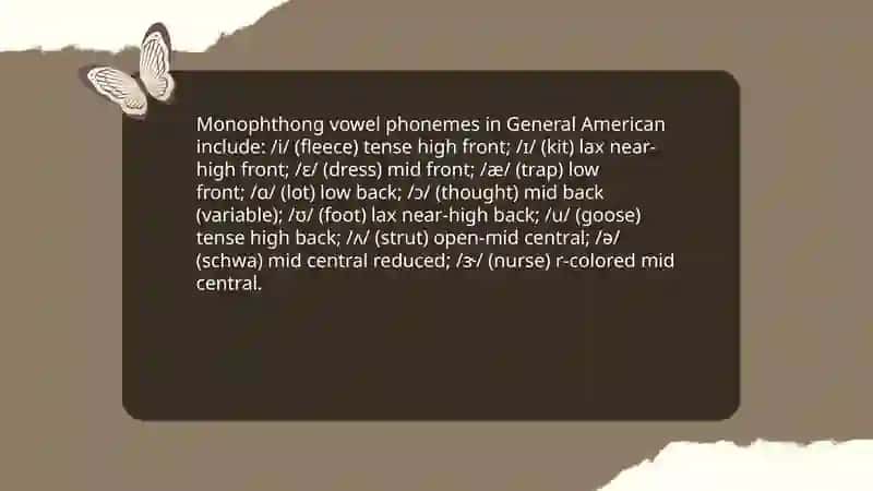 The System of English Vowel Phonemes and Their Classifications 4