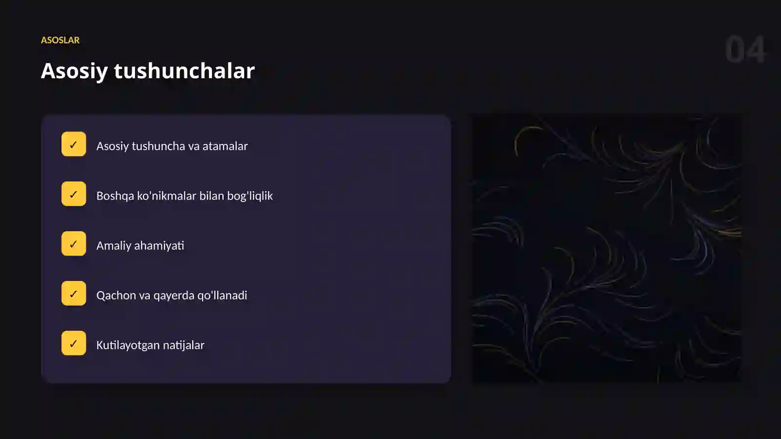Xotira optimizatsiyasi 4