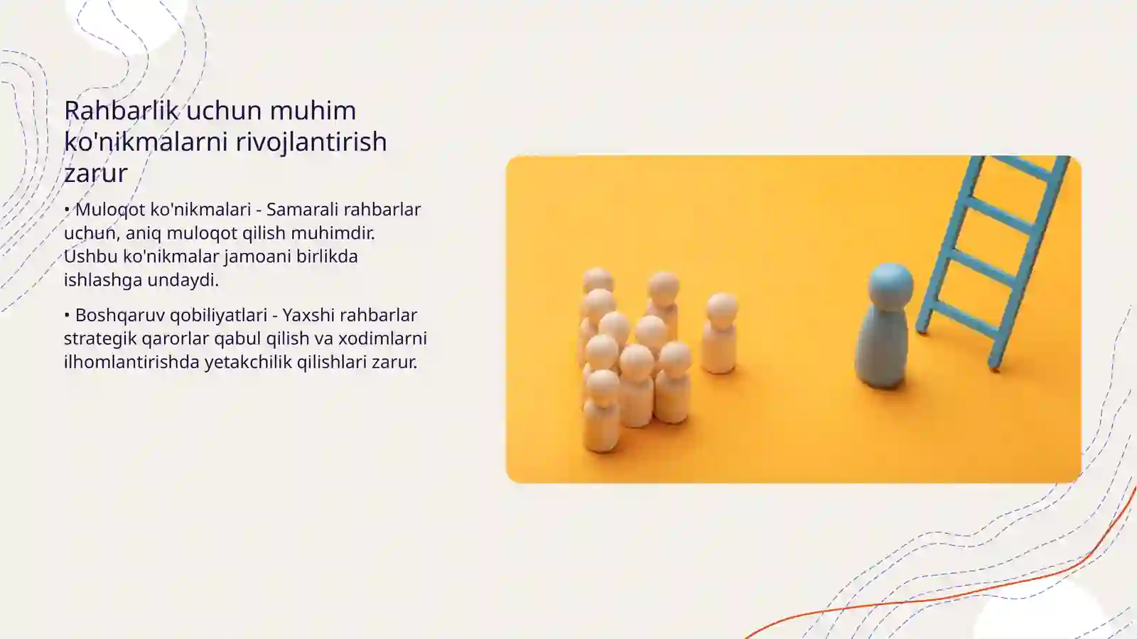 Liderlik va rahbarlik. 4