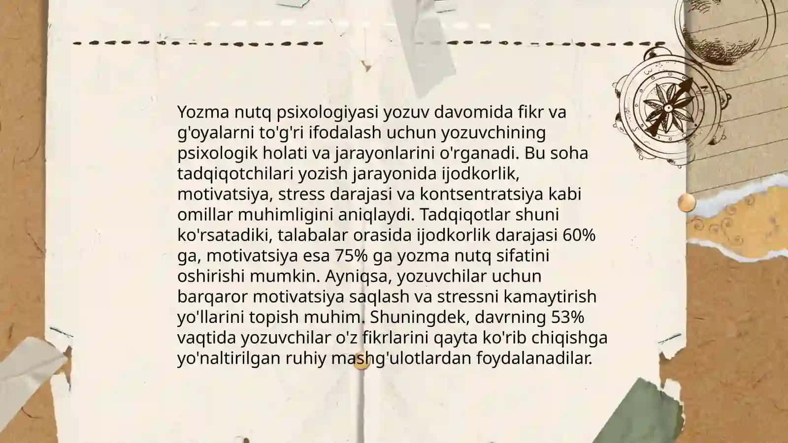Yozma nutqning psixofiziologik,neyropsixologik va psixolingvistik asoslari 4