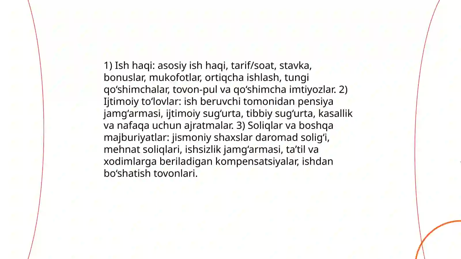 Mehnat haqi xarajatlari hisobi 4