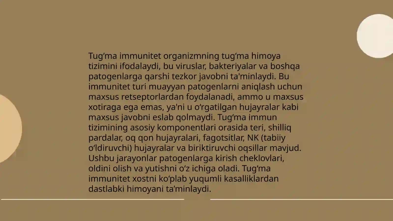 Immun tiziming shakllanishi va yoshga qarab òzgarishi 4