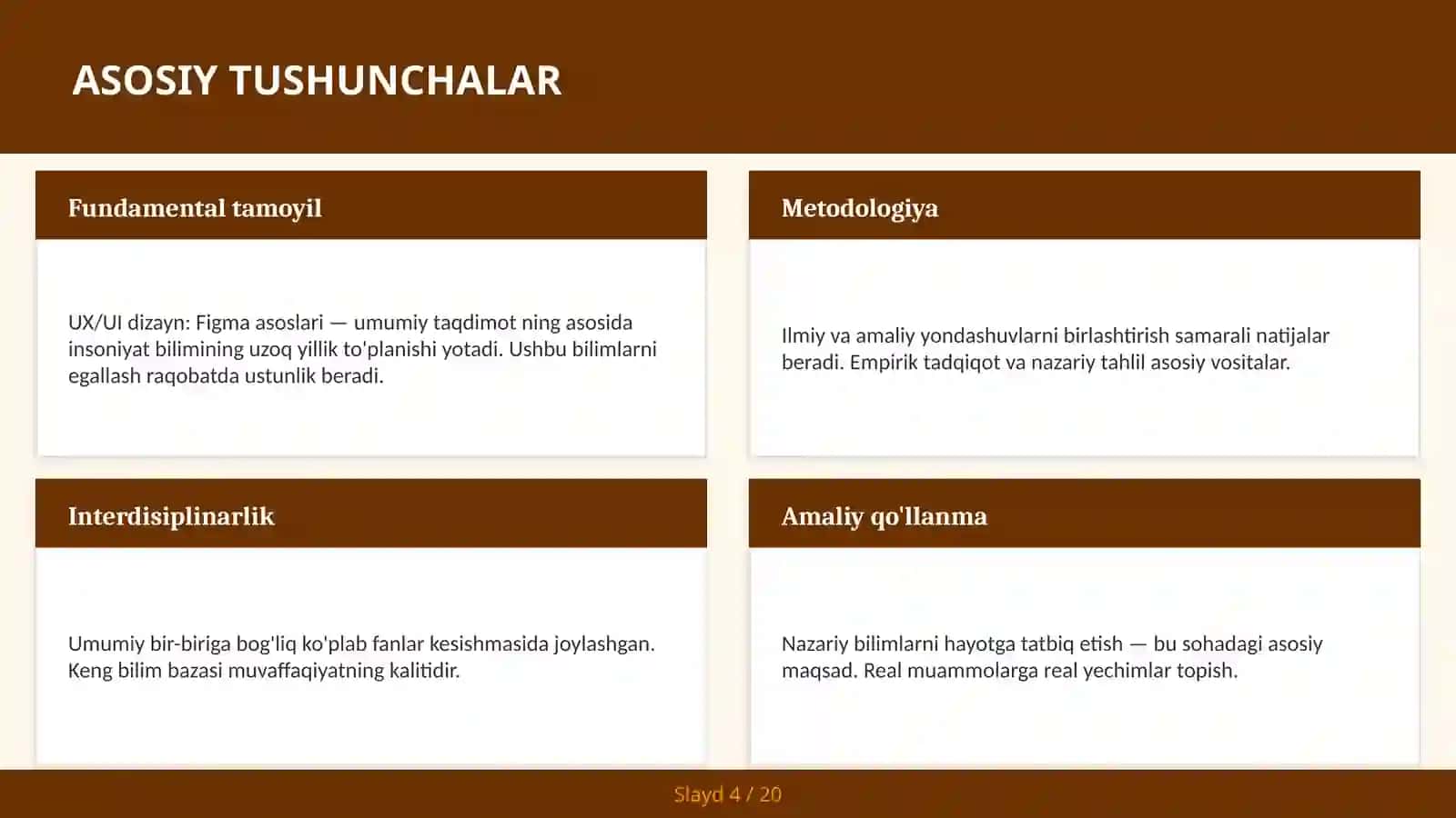 UX/UI DIZAYN: FIGMA ASOSLARI — UMUMIY TAQDIMOT 4