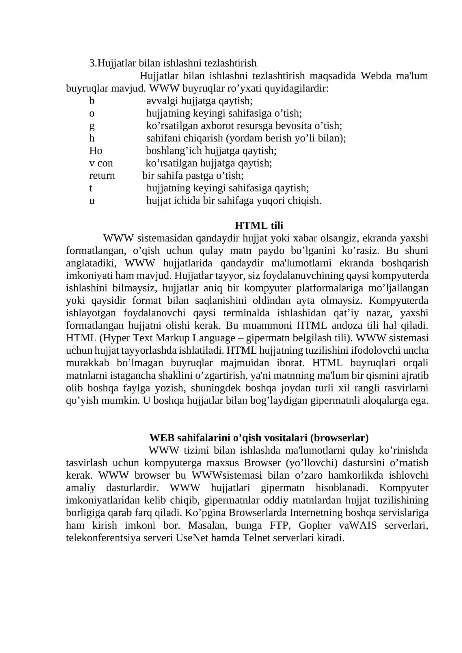World Wide Web (WWW) tizimi 4