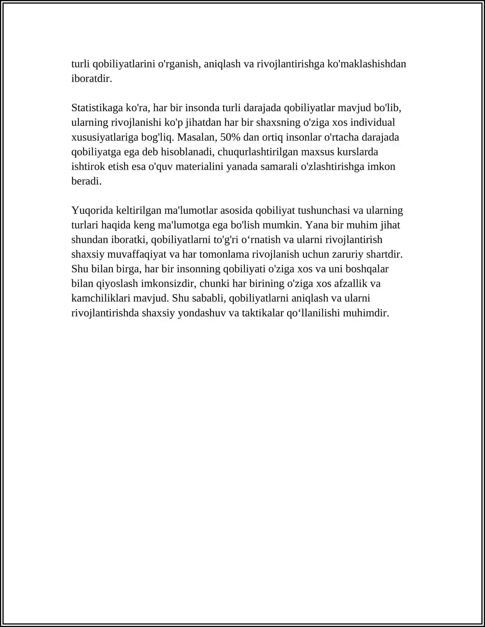 QOBILYAT VA UNING RIVOJLANISHI 4