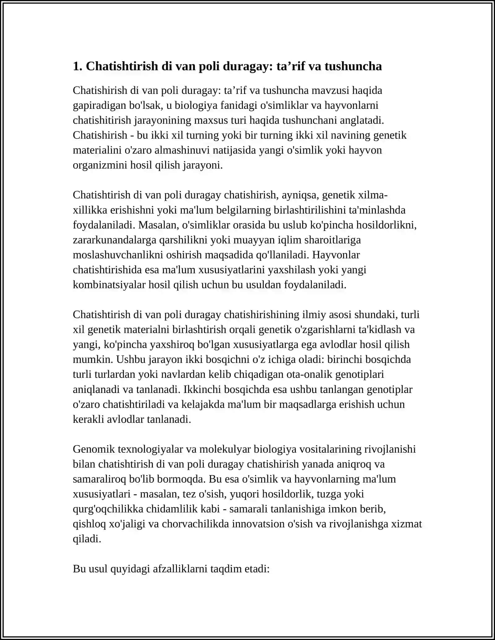 CHATISHTIRISH DI VAN POLI DURAGAY CHATISHTIRISH HAQIDA MALUMOT 4