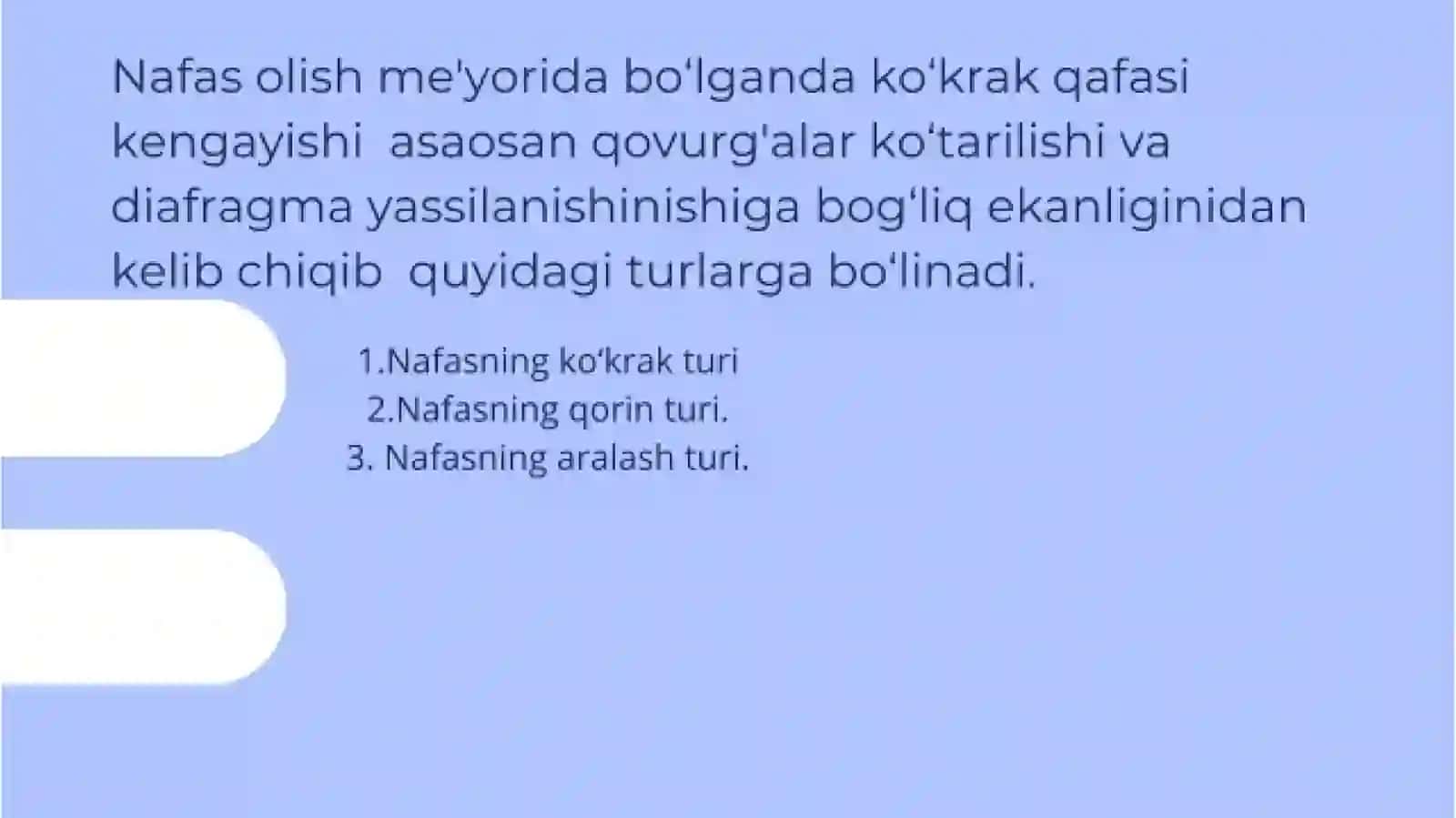 NAFAS TURLARI 4