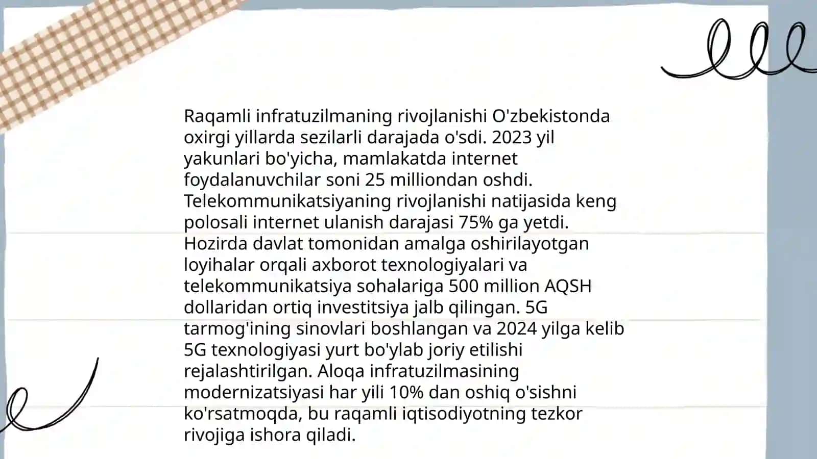 Elektron tijorotning rivojlanish holati 4