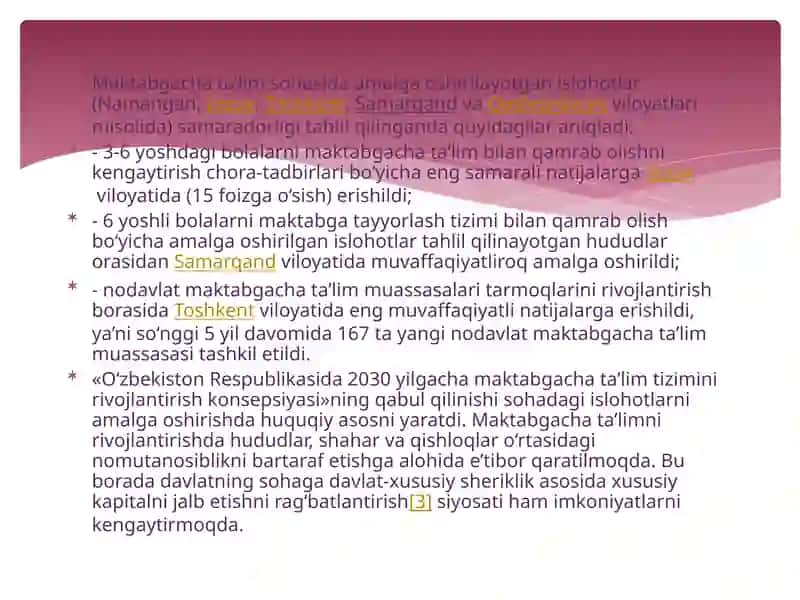 Maktabgacha ta'limda menedjment fanidan tadqiqot 4
