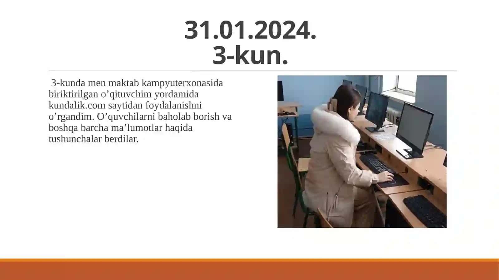 Malakaviy amaliyot Hisoboti 4