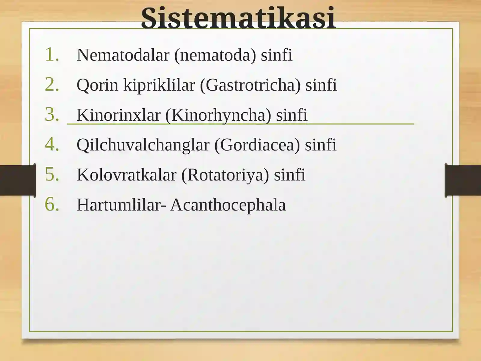 To’garak chuvalchanglar tipi 4