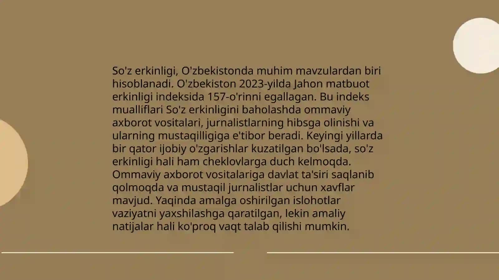 Fuqarolarning siyosiy huquqlari Va demokratik erkinliklari 4