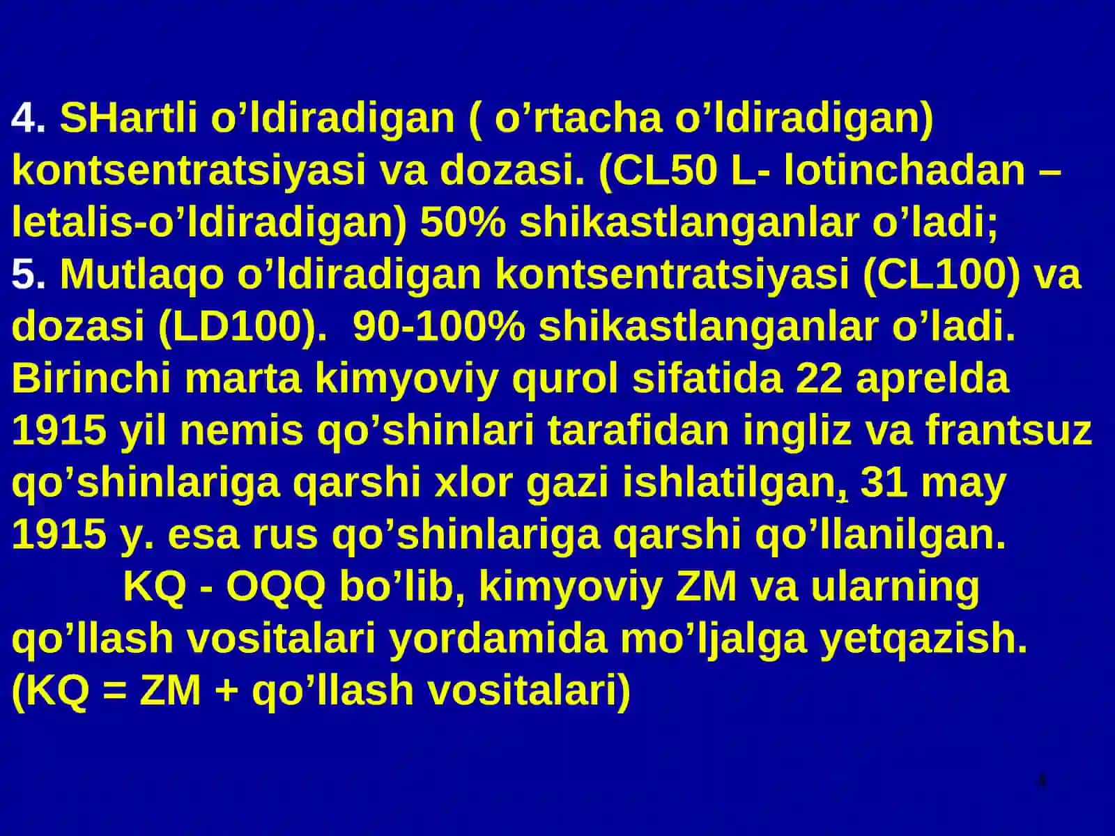 ТОShKENTPEDIATRIYТIBBIYOTINSTITUTIFUQAROMUXOFAZASIКURSI 4