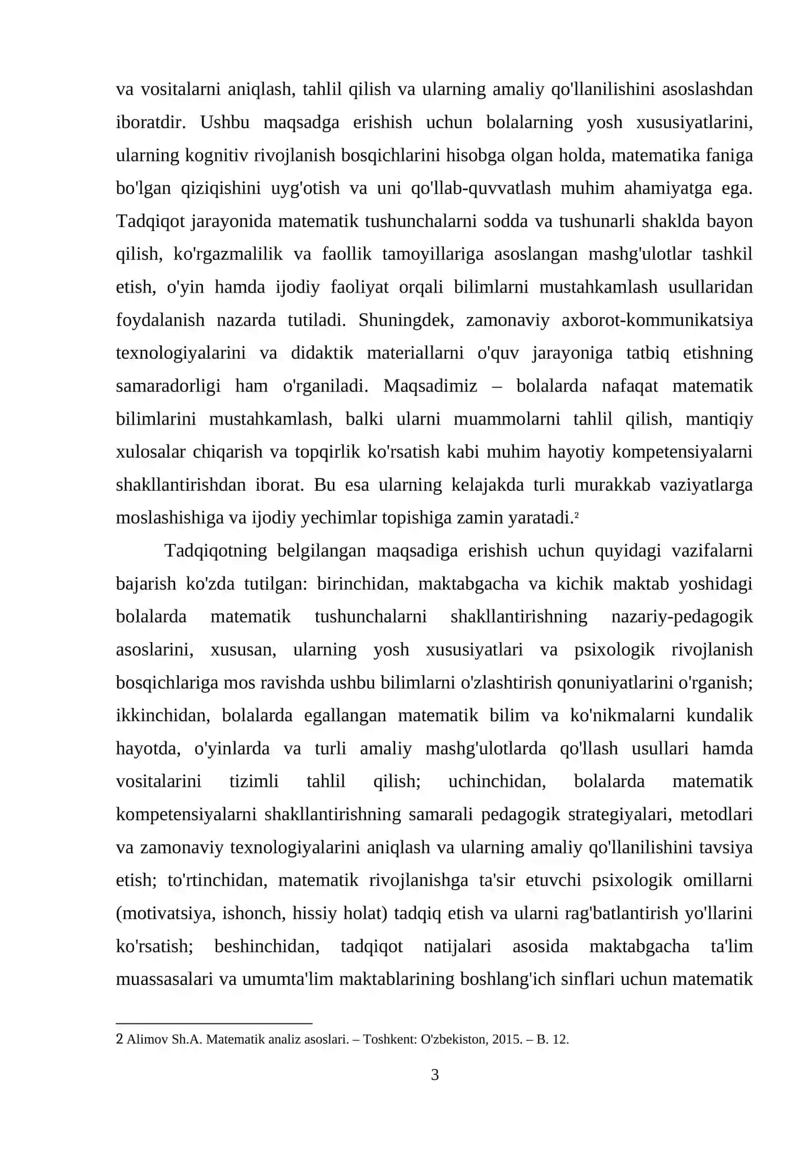 "Bolalarda matematik bilimlarni mustahkamlash va ularni amalda qollash" 4