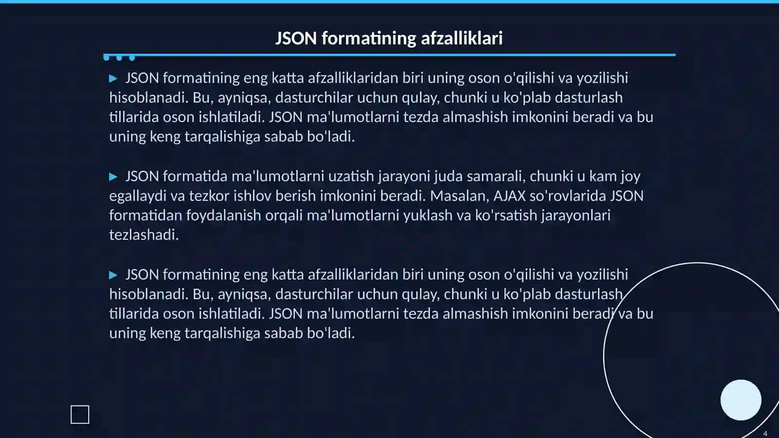 Pythonda json, xml va pdf bilan ishlash 4