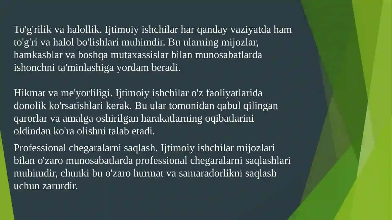 Turlidavlatlarning ijtimoiy ish va shaxloq kodekslari 4