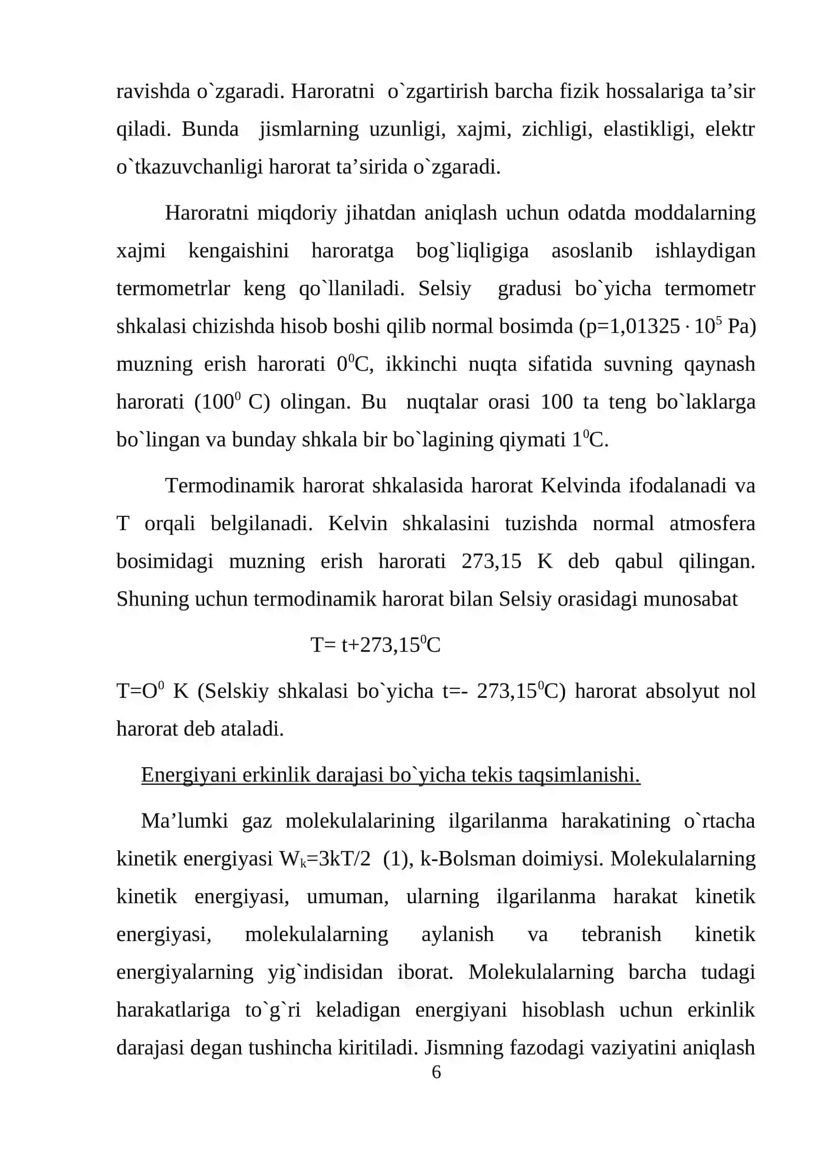 Molekulalar energiyasi 4