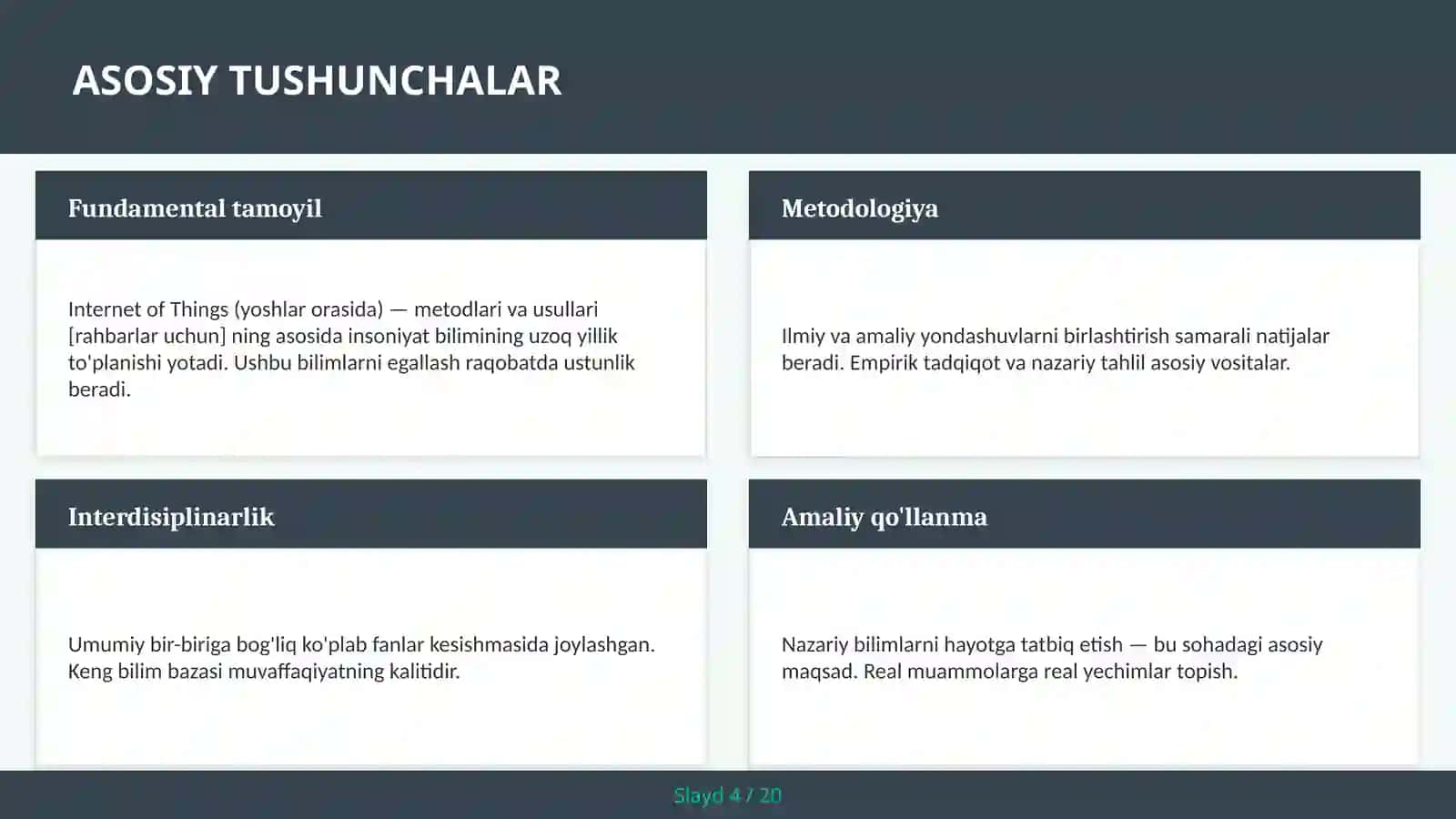 Internet of Things (Yoshlar Orasida) - Metodlari va Usullari [Rahbarlar Uchun] 4