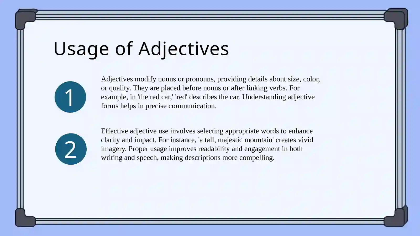 Adjective 4